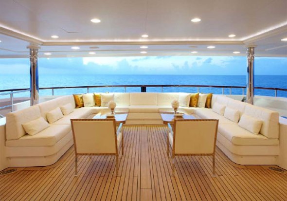 парусные новости, Верфь Benetti и Fendi Casa создали мегаяхту, роскошная яхта